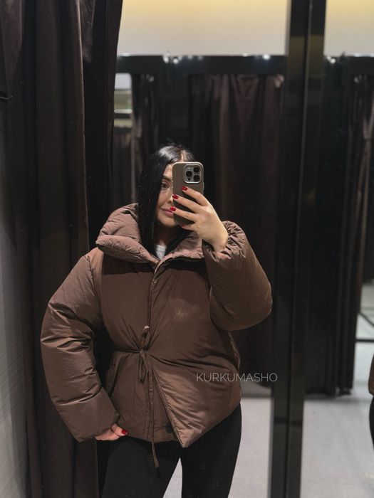 Пуфер Zara , куртка кімоно Zara, куртка зимова Zara , куртка - пуфер