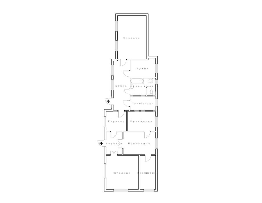 Капітальний будинок у Н. Дофінівці біля моря
