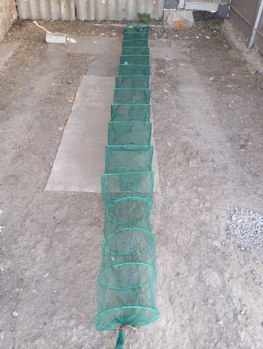 Раколовка гармошка 5.5 м, рачница, кишка