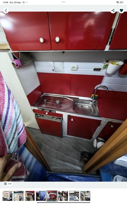 Autocaravana Renault trafic 2.1 gasóleo 1989