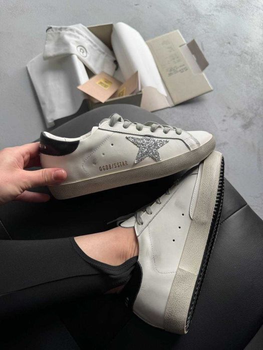 Кросівки Golden Goose Superstar GGDB Silver premium