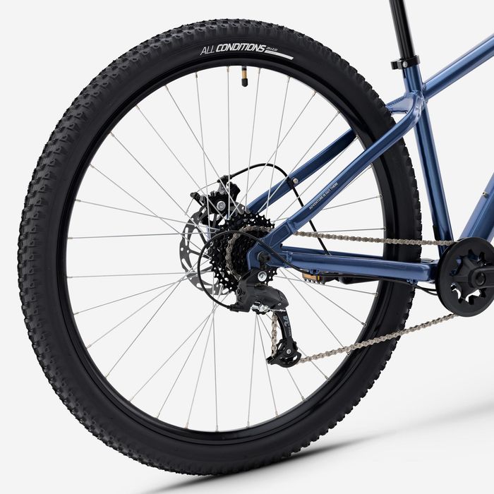 Bicicleta BTT de Passeio Semirrígida 29" Quadro Alumínio EXPL 100 Azul