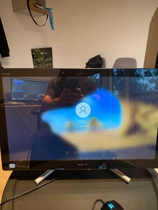 Komputer All-in-One Sony VAIO 24" DOTYK | i5 | 8GB RAM | SSD | Blu-Ray | HDMI IN | Win10