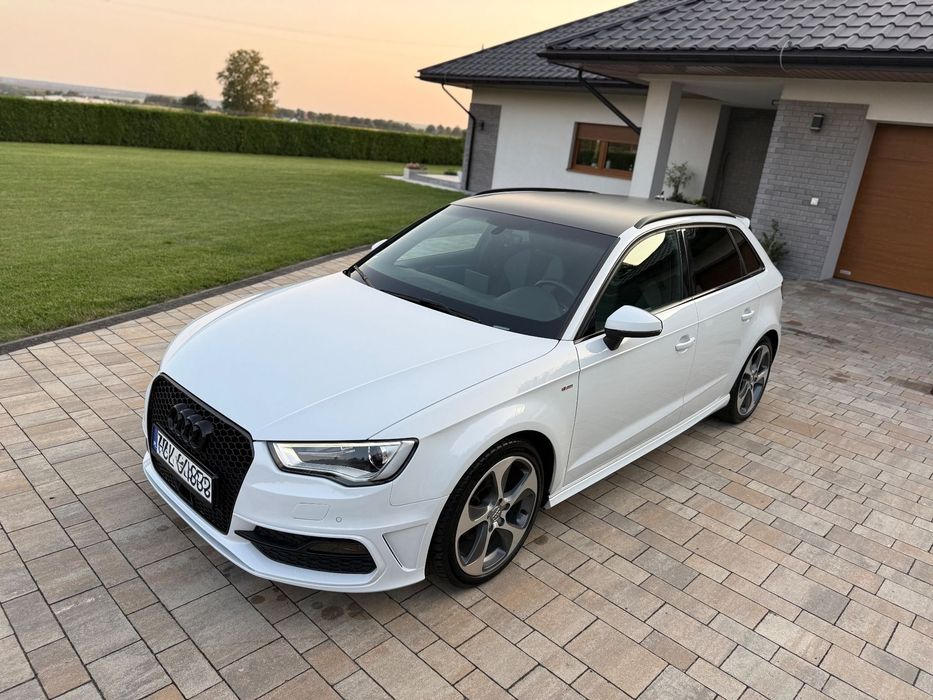 Audi A3 Sportback 2.0 TDI S-tronic 3x S-line ! Shadow line ! Bezwypadkowy ! Po serwisie
