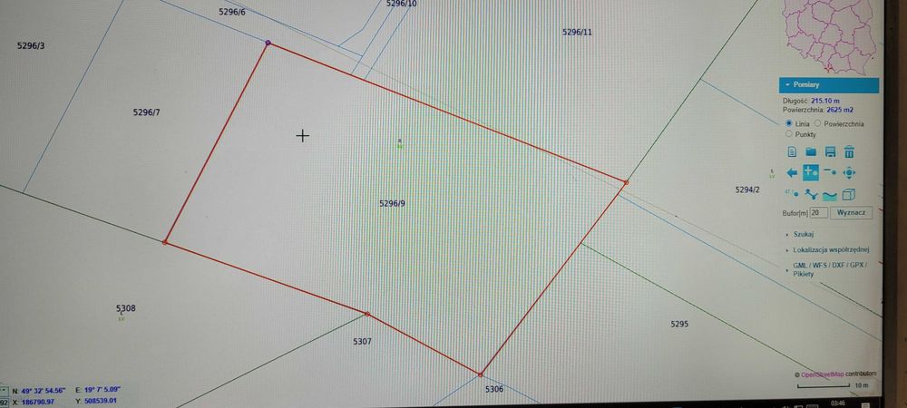 Działka budowlana Milówka