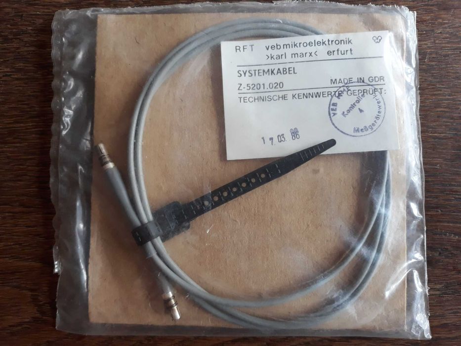 Kabel RFT Z-5201.020 Systemkabel VEB Mikroelektronik