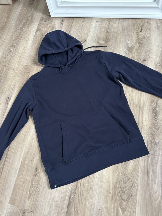 bluza meska hoodie z kapturem L granatowa