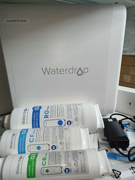Centrala z filtrami System Odwrócona osmoza Waterdrop G3 Filtr OPIS