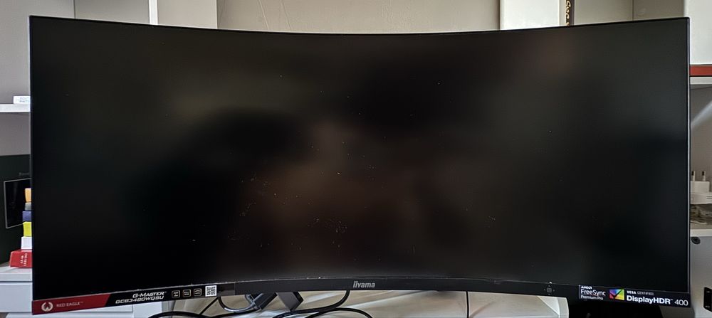 Monitor iiyama G-Master 34” Ultrawide QHD 180 Hz – Red Eagle (Curvo)