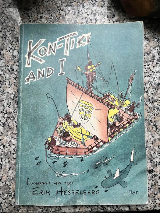 Kontiki and I Erik Hesselberg ilustrowana podroznicza