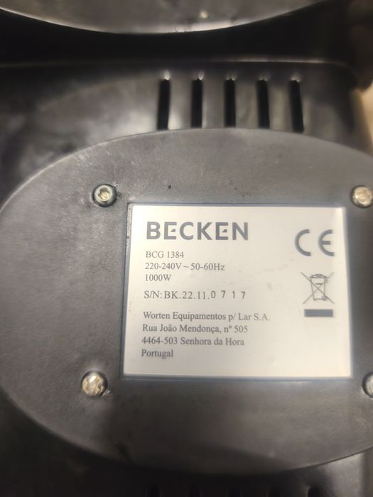 Sanduicheira BECKEN BCG-1384