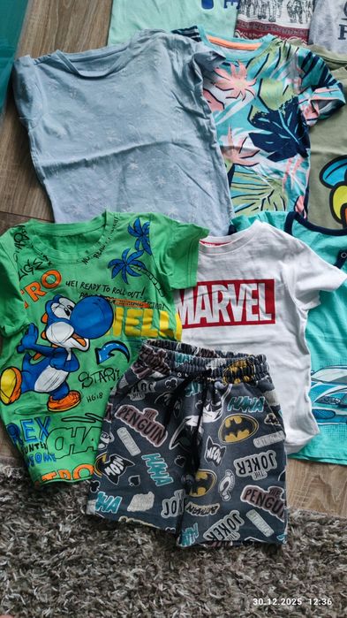 Пакет речей футболки кофти на хлопчика 4-5 років