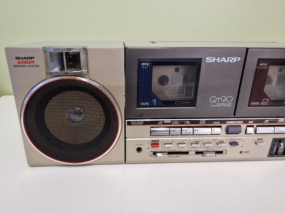 SHARP QT-90 ZG магнітола шарп. Bluetooth.