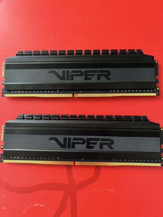 Pamięć RAM Patriot Viper Blackout DDR4 8GB (2x4GB) 3200MHz CL16 PVB48G320C6K