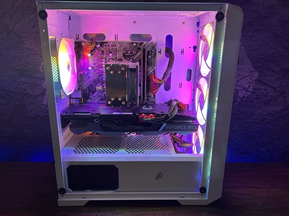 Бесплатная доставка! Игровой ПК Ryzen 7 5700X/32GB DDR4/RTX 3080 10GB