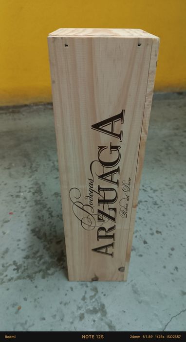 Caixa de Madeira Original Arzuaga Reserva Especial 2018 – Vazia