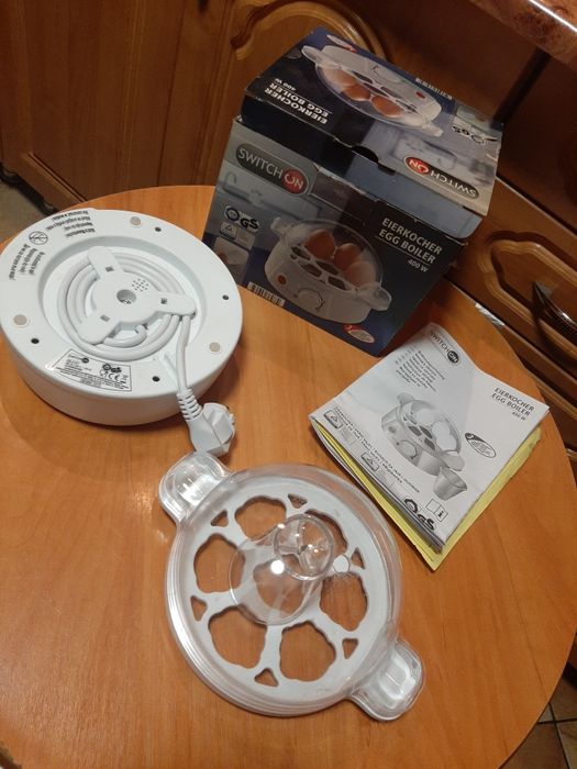 Urządzenie do gotowania jajek Switch na 7 jajek moc 400 watt jak nowe