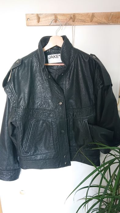 Jake*S 100% skóra naturalna kurtka oversize model 2024r. rozm. S jak n