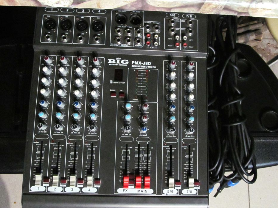 Комплект BIG.. Колонки + Активный пульт.700W