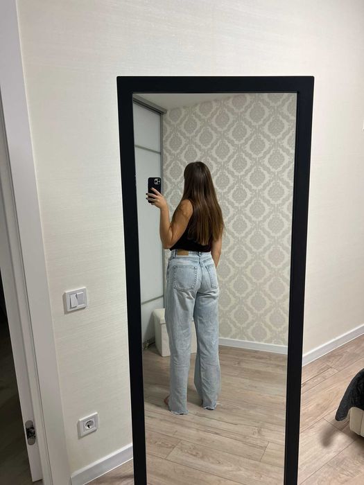 Джинси прямі h&m