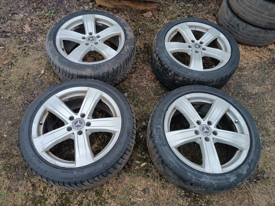 Koła felgi opony komplet Mercedes w221 245/45r18 a221,401,51,02 m+s