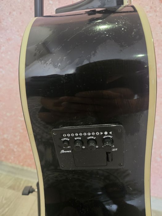 Електроакустична гітара Ibanez PF15ECE-BK