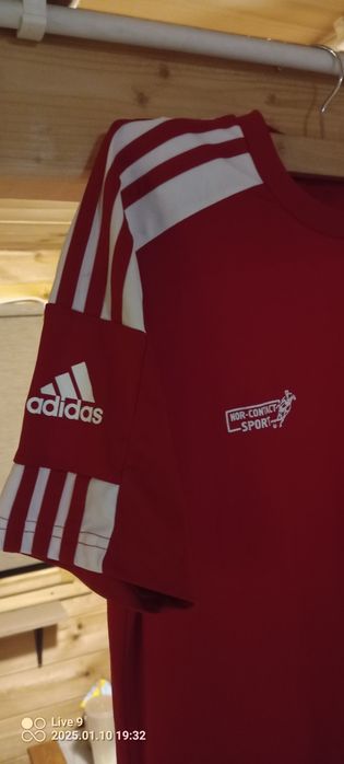 Koszulka męska sportowa Adidas rozmiar S , oddychająca