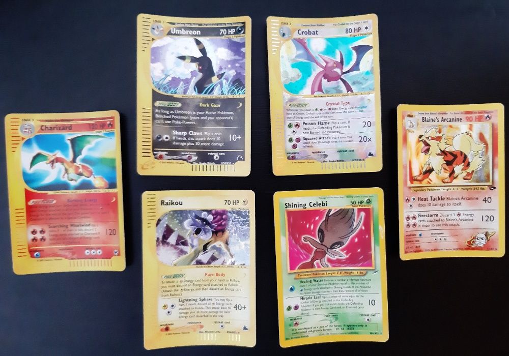 Cartas Pokemon (RARAS)