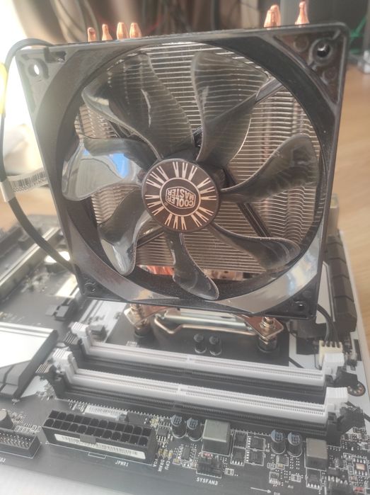 Комплект Z170, i5 6600k, кулер