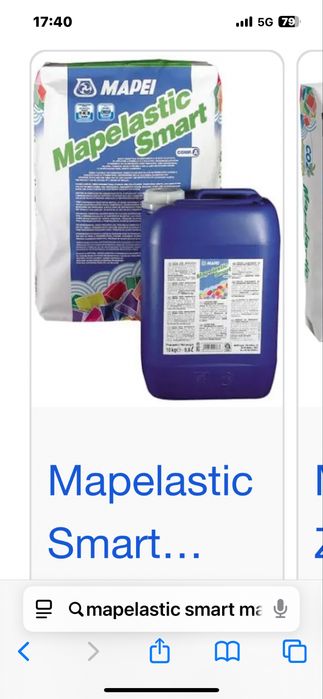 Mapelastic Smart argamassa