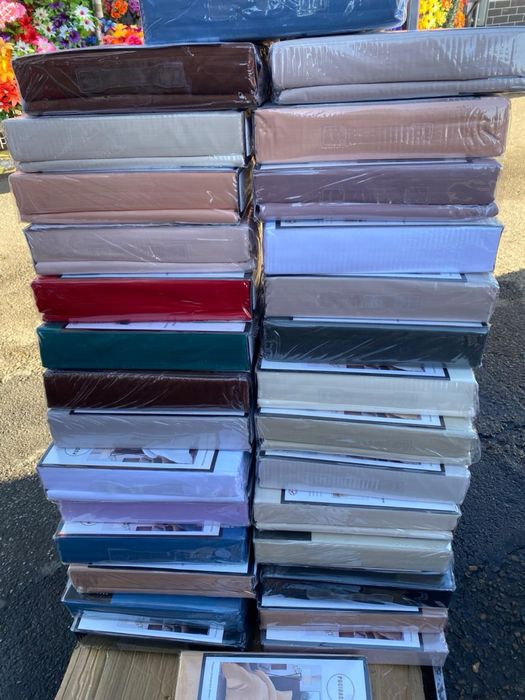 Вишукане якісні щільні сатинові комплекти постільна білизна Sonia Home