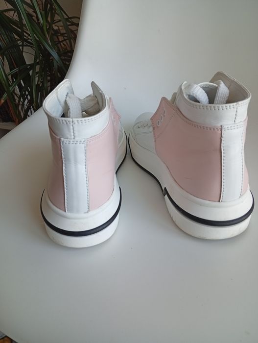 Ботинки женские кожаные. 24,5 см стелька