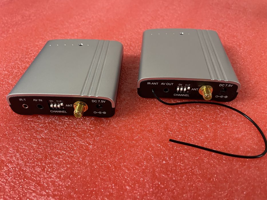 Transmissor e receptor video e audio