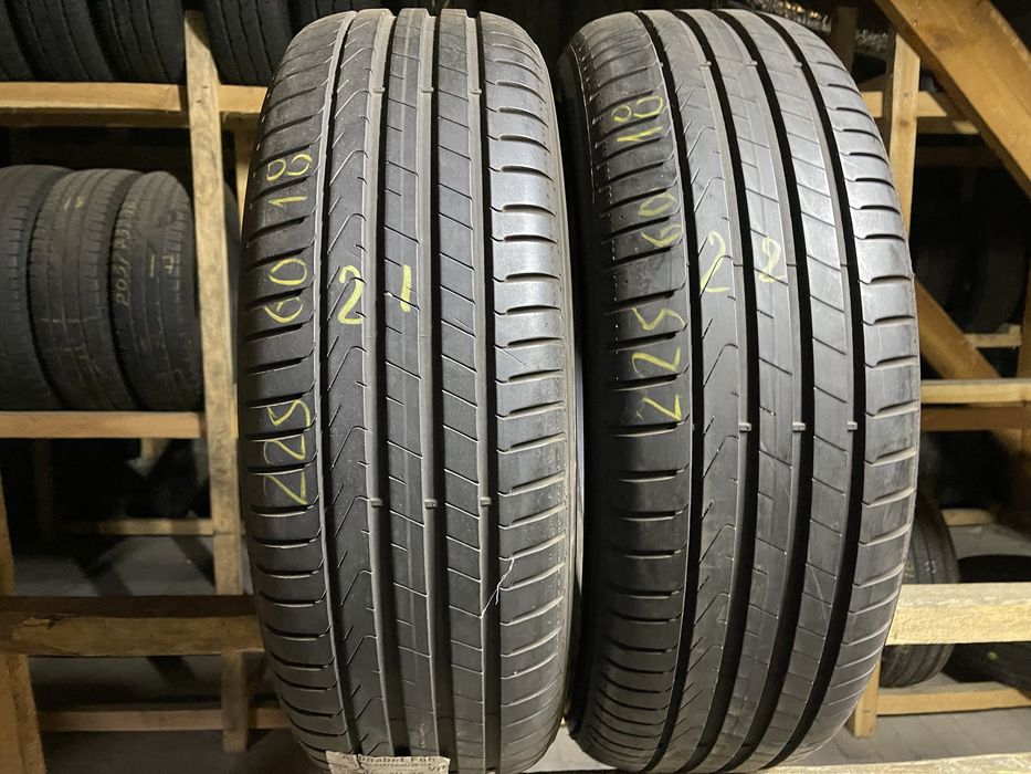 Шини літо 225/60R18 PIRELLI Cinturato P7 21рік 2шт супер стан