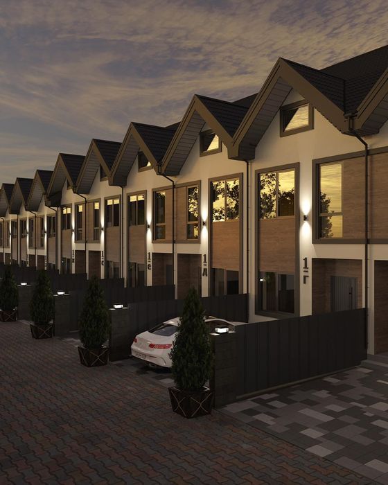 Буча, Таунхаус 3х поверховий ,Бучанскій Парк ,без комісій. Єоселя +