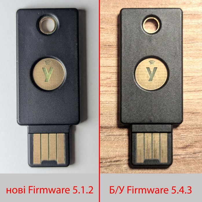 YubiKey 5 NFC Апаратний ключ для двофакторної автентифікації NFC 2FA