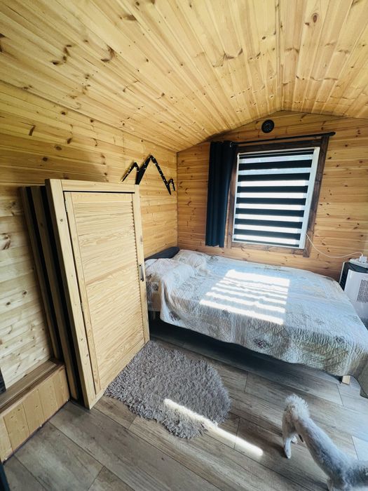 Domek letniskowy mobilny na kołach - bez zezwolenia - kompletny