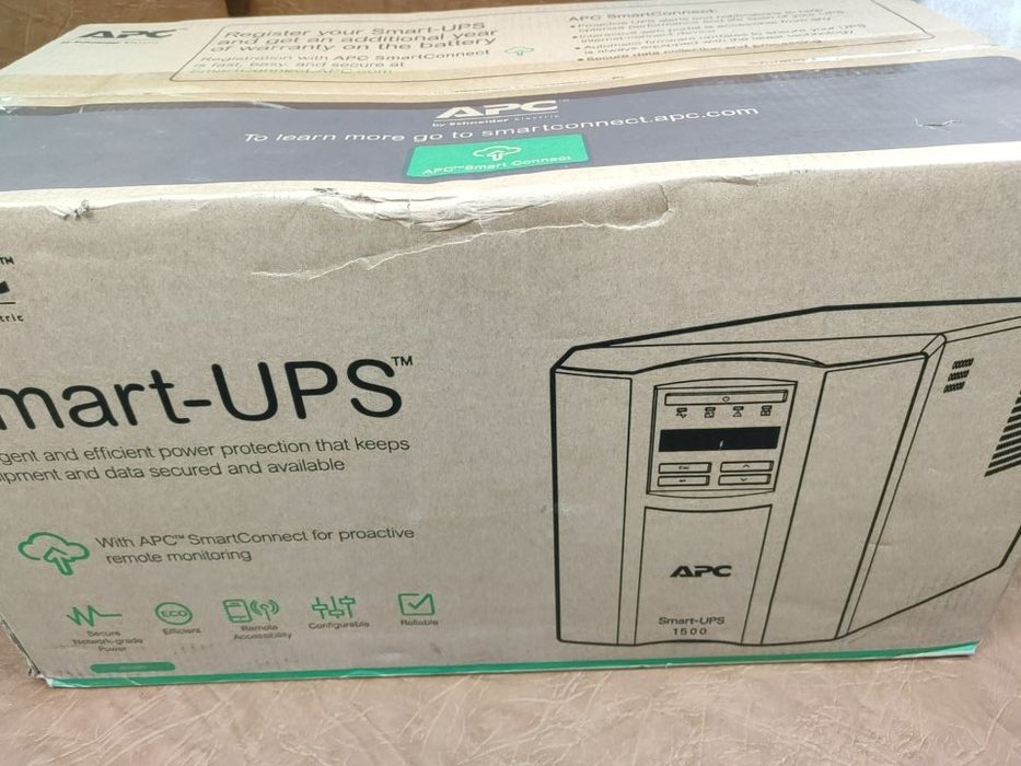 Источник бесперебойного питания PC Smart-UPS 1500VA/1000W (SMT1500IC)