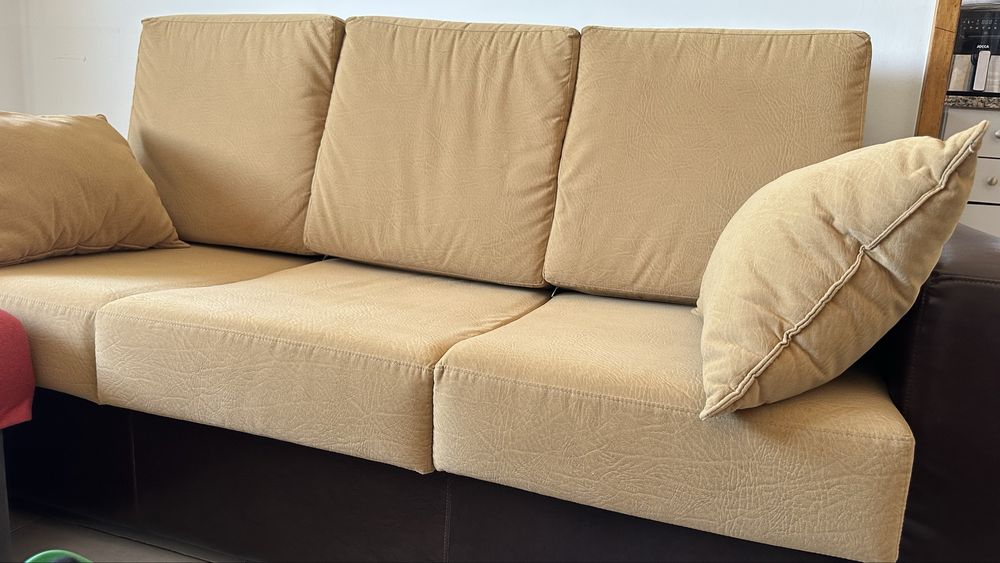 Sofa cama tres lugares novo