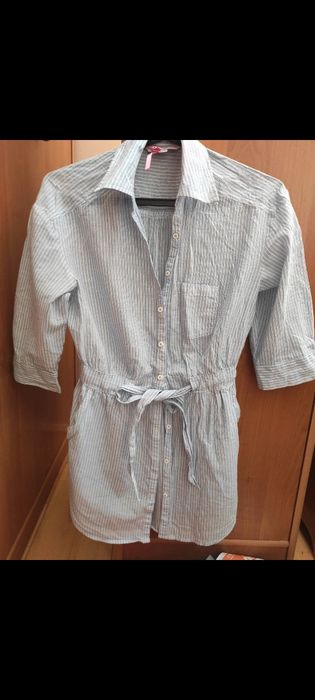 Bawełniana tunika koszulowa