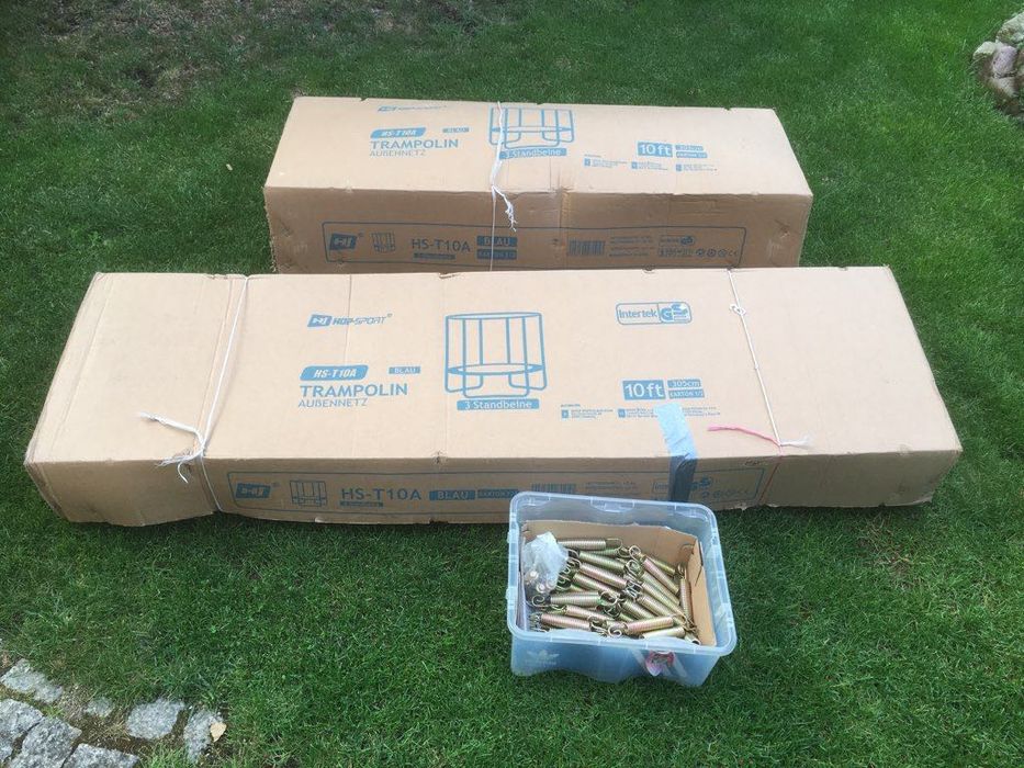 Trampolina ogrodowa Hop-Sport 10ft (305cm)
