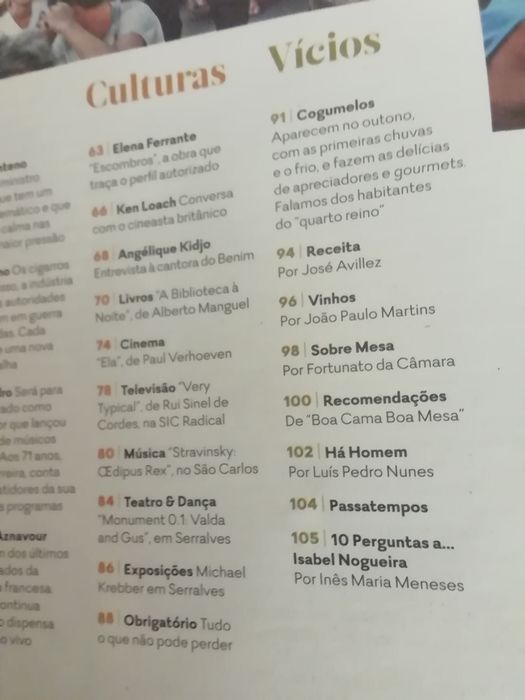 A revista do expresso de 2016
