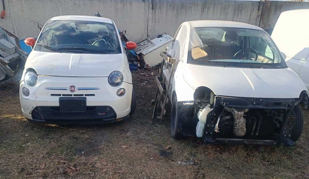 Fiat 500E, Фіат 500Е, розбирання авто на запчастини, Київ