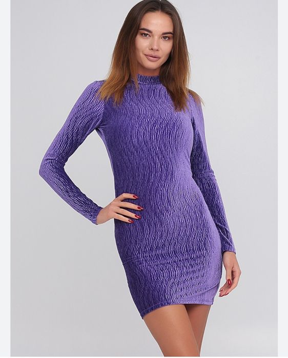 Плаття міді однотонне