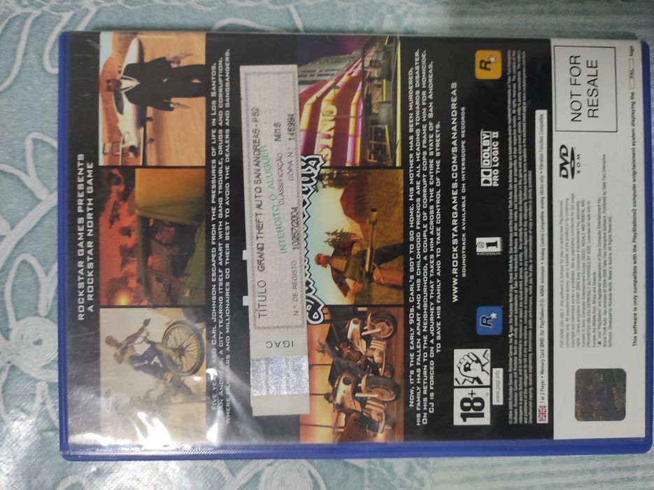 GTA San Andreas PS2 completo