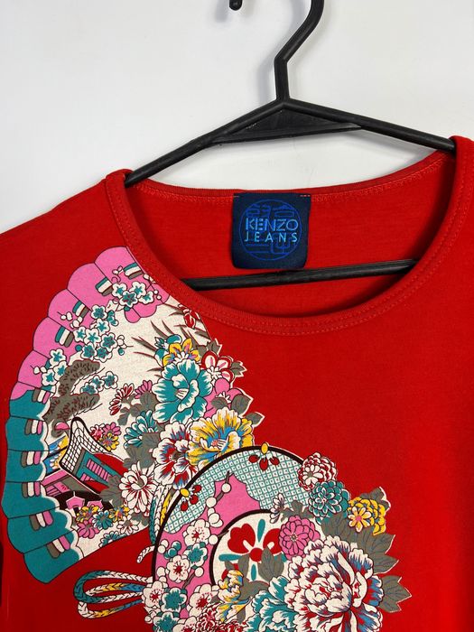 Longsleeve Bluzka Kenzo Jeans Azja Japonia Chiny