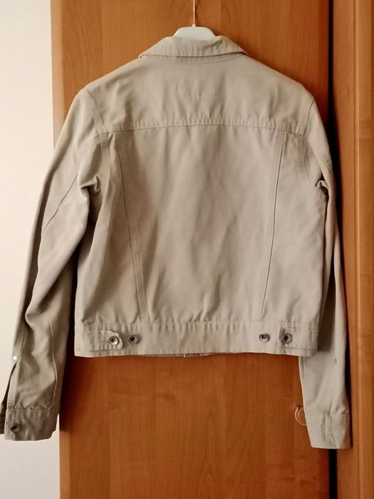 Kurtka jeansowa beżowa S/M