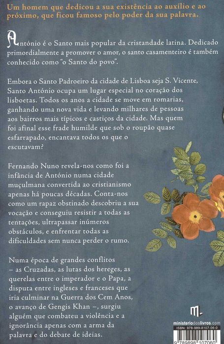 Livro António - A Biografia do Santo Do Amor de Fernando Nuno [Portes Grátis]