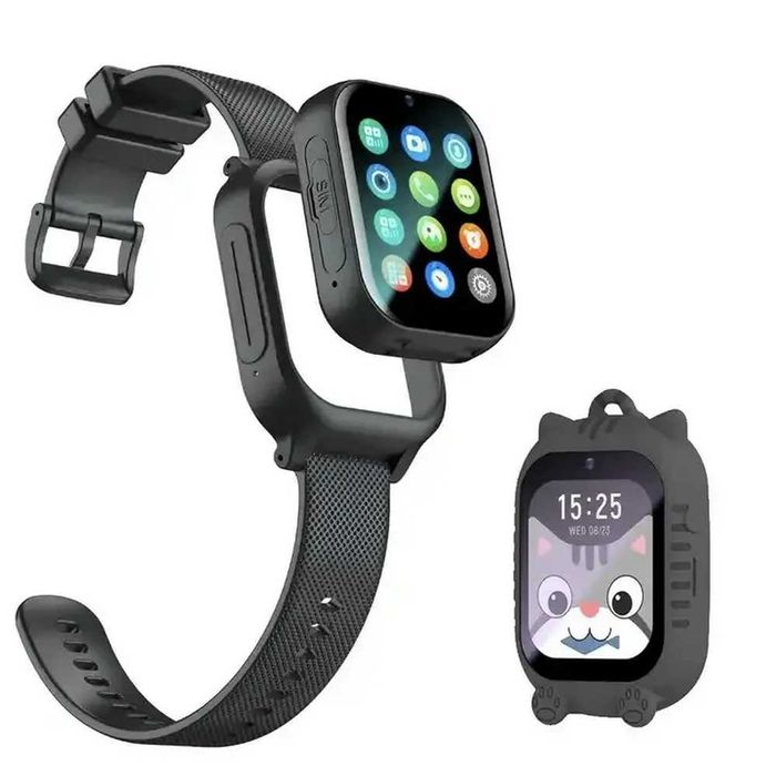 Смарт-годинник Lemfo K26H 4G, GPS, дитячий, укр. мова