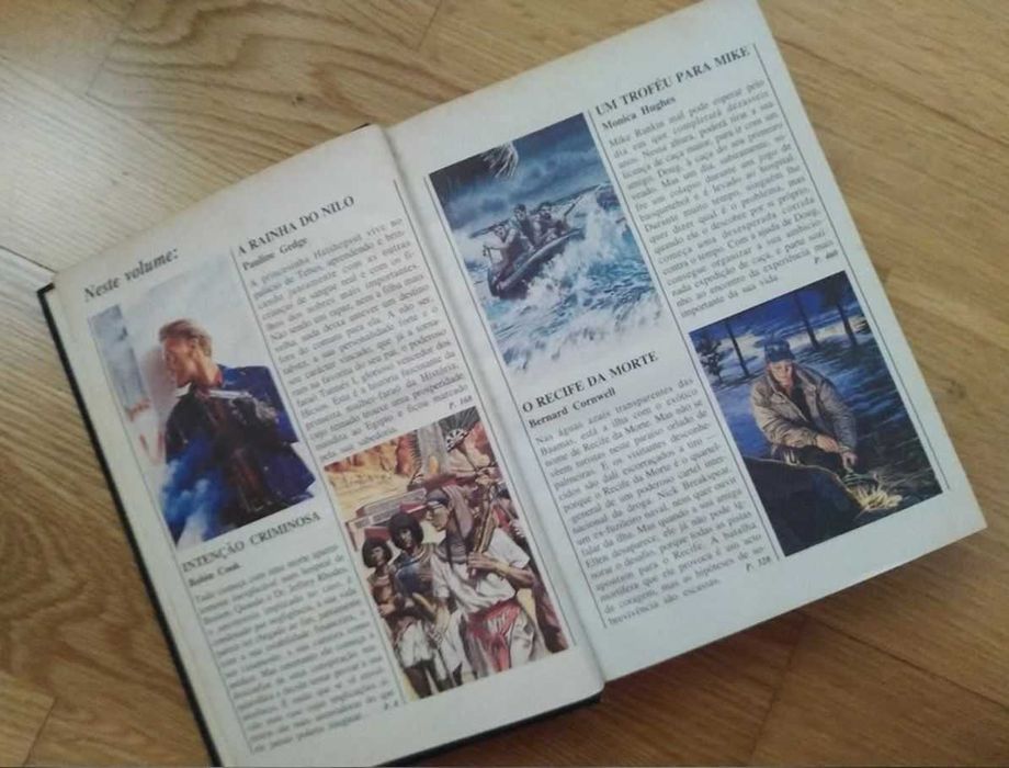 Livro condensado  Selecções do Reader's Digest c/ 4 "best-sellers"